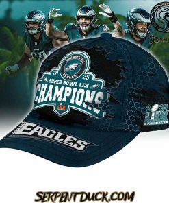 Philadelphia Eagles NFL 2025 Super Bowl LIX Classic Cap