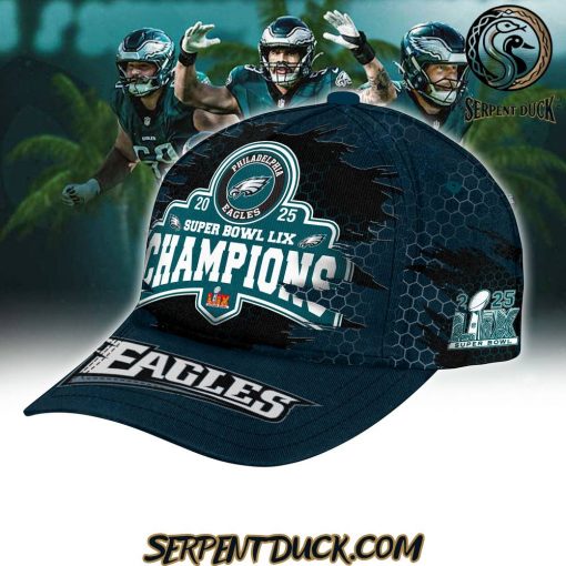 Philadelphia Eagles NFL 2025 Super Bowl LIX Classic Cap