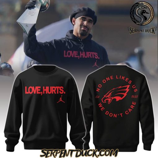 Philadelphia Eagles NFL x Love Hurts Limited Edition Sweatshirt