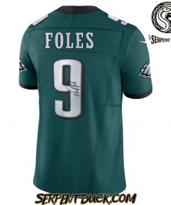 Philadelphia Eagles Nick Foles Signature Thank You for the Memories Football Jersey 3