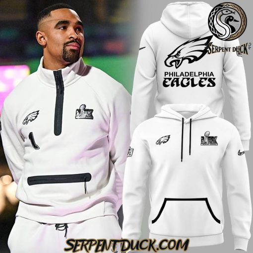 Philadelphia Eagles Special 2025 White Hoodie