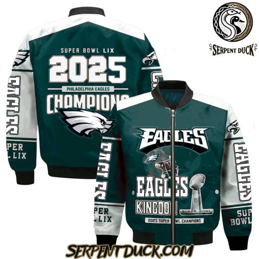 Philadelphia Eagles Super Bowl 2025 Champions Bomber Jacket