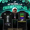 Philadelphia Eagles Super Bowl LIX Eagles Champions Custom Number Black Shirt