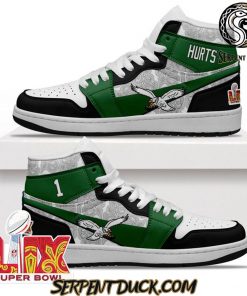 Philadelphia Eagles Super Bowl LIX Kelly Green Player Air Jordan 1 Sneaker