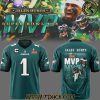 Philadelphia Eagles Nick Foles Signature Thank You for the Memories Football Jersey