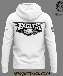 Philadelphia Eagles Super Bowl LIX White Hoodie