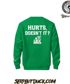 Philadelphia Eagles x Love Hurts Green SweatShirt