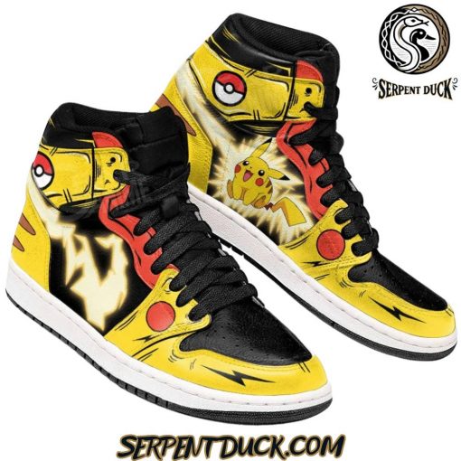 Pokemon Pikachu Thunderbolt Air Jordan 1 Sneaker