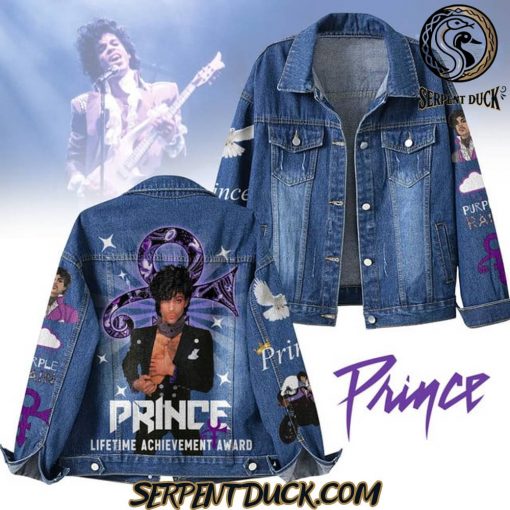 Prince Liftetime Achievement Award Denim Jacket