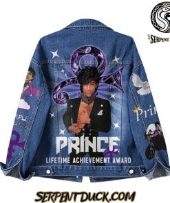 Prince Liftetime Achievement Award Denim Jacket