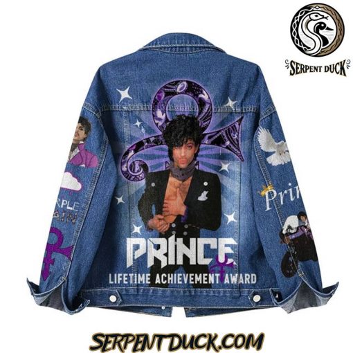 Prince Liftetime Achievement Award Denim Jacket