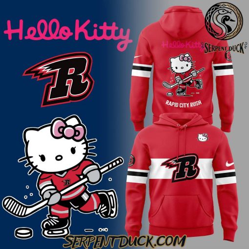 Rapid City Rush x Hello Kitty Hoodie