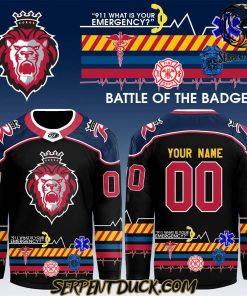 Reading Royals Battle of the Badges 2025 Custom Hockey Jersey