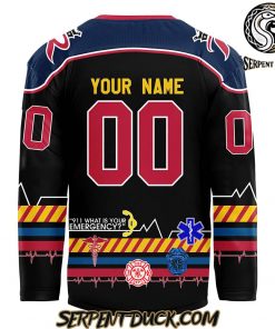 Reading Royals Battle of the Badges 2025 Custom Hockey Jersey