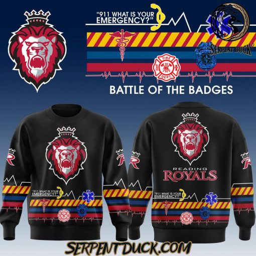 Reading Royals Battle of the Badges 2025 Sweatshirt