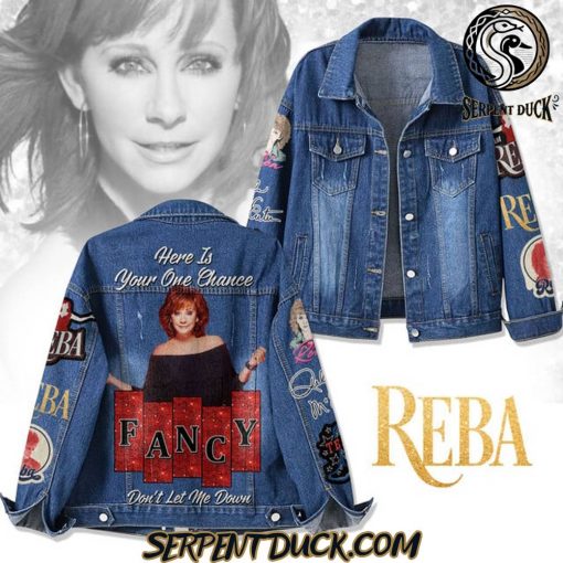 Reba Fancy Don’t Let Me Down Denim Jacket