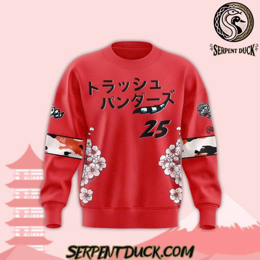 Rocket City Trash Pandas 2025 “Japanese Anime Night ” Sweatshirt