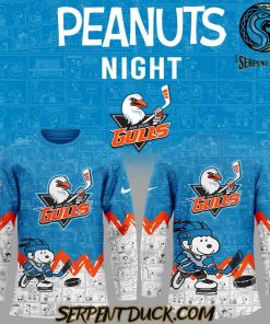 San Diego Gulls 75th Anniversary of Peanuts Hockey Jersey