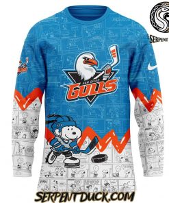 San Diego Gulls 75th Anniversary of Peanuts Hockey Jersey