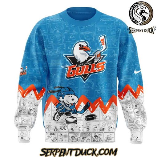 San Diego Gulls 75th Anniversary of Peanuts Sweatshirt