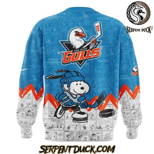 San Diego Gulls 75th Anniversary of Peanuts Sweatshirt