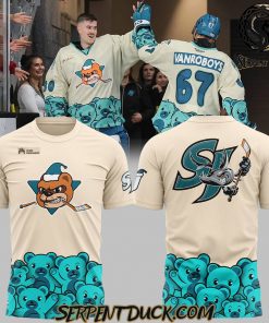 San Jose Barracuda Teddy Bear Toss Shirt