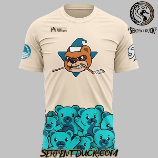 San Jose Barracuda Teddy Bear Toss Shirt