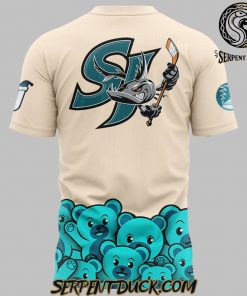 San Jose Barracuda Teddy Bear Toss Shirt