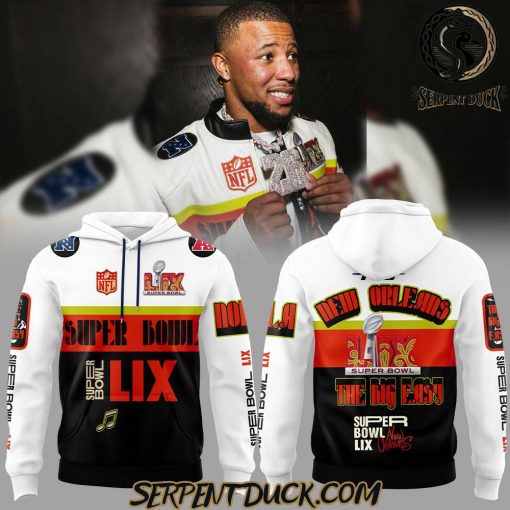 Saquon Barkley Super Bowl LIX Pro Standard City Pinnacle Moto Hoodie