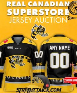 Sarnia Sting Real Canadian Superstore Hockey Jersey