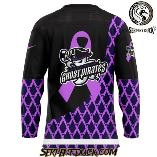 Savannah Ghost Parrots Uniform Alzheimer’s Awareness Night Hockey Jersey