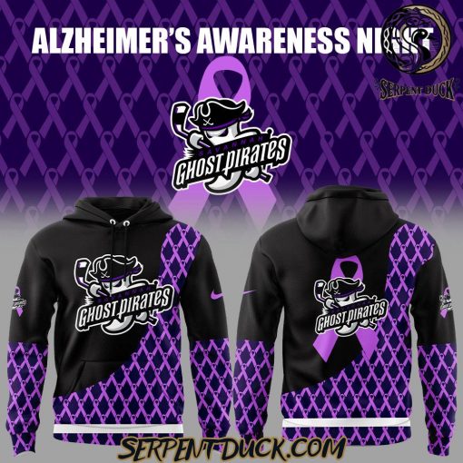 Savannah Ghost Parrots Uniform Alzheimer’s Awareness Night Hoodie