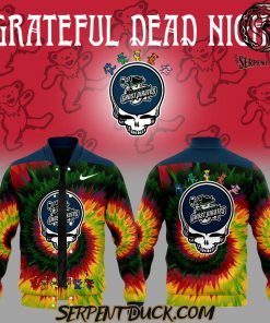 Savannah Ghost Pirates Grateful Dead Night Baseball Jacket