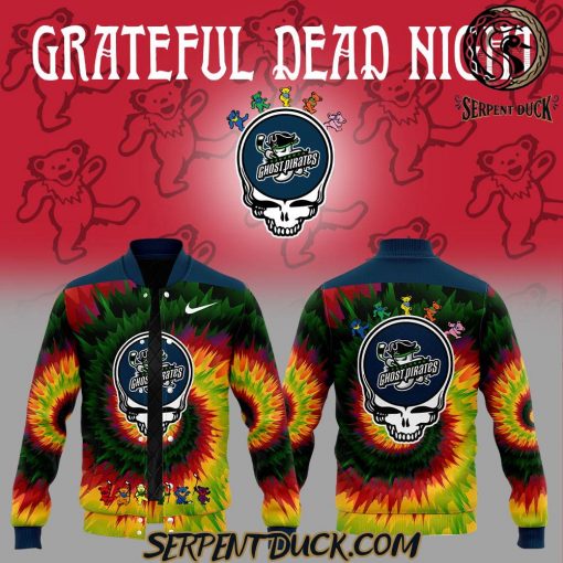 Savannah Ghost Pirates Grateful Dead Night Baseball Jacket