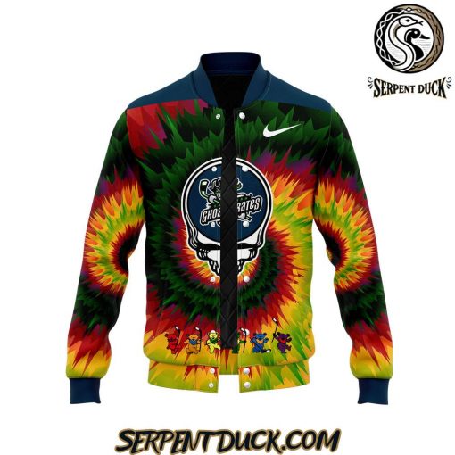 Savannah Ghost Pirates Grateful Dead Night Baseball Jacket