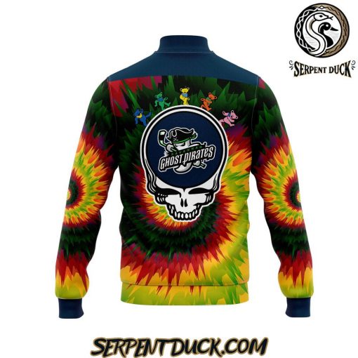 Savannah Ghost Pirates Grateful Dead Night Baseball Jacket