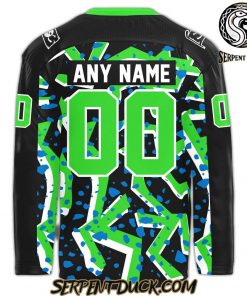 Savannah Ghost Pirates x Our Retro Night Custom Hockey Jersey