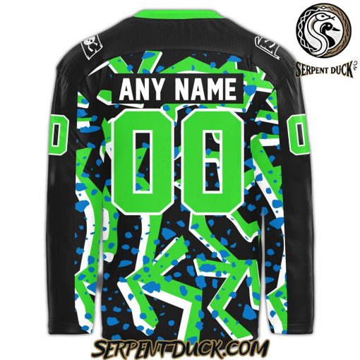 Savannah Ghost Pirates x Our Retro Night Custom Hockey Jersey