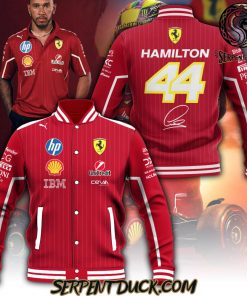 Scuderia Ferrari x Lewis Hamilton Baseball Jacket