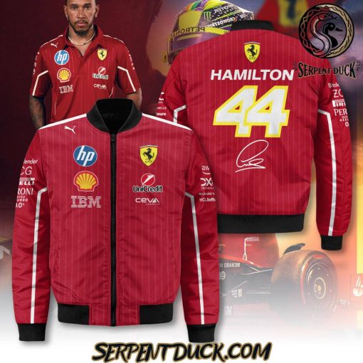 Scuderia Ferrari x Lewis Hamilton Bomber Jacket