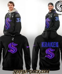 Seattle Kraken Black Hockey History Night Hoodie