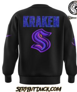 Seattle Kraken Black Hockey History Night Sweatshirt