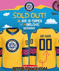 Springfield Thunderbirds 2025 Ice-O-Topes Custom Hockey Jersey