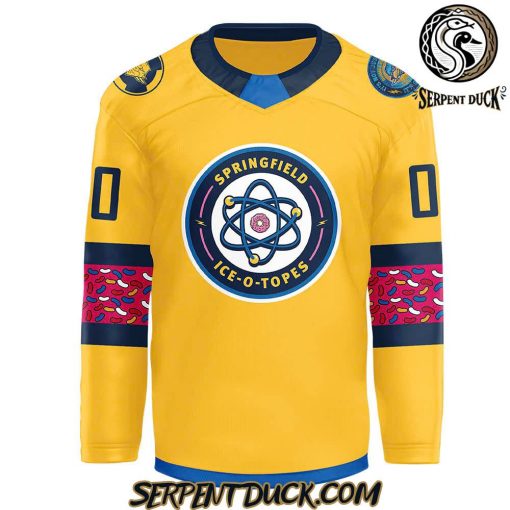 Springfield Thunderbirds 2025 Ice-O-Topes Custom Hockey Jersey