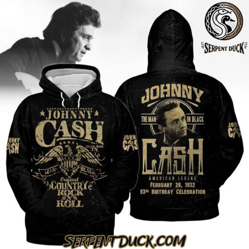 The Johnny The Man In Black Hoodie