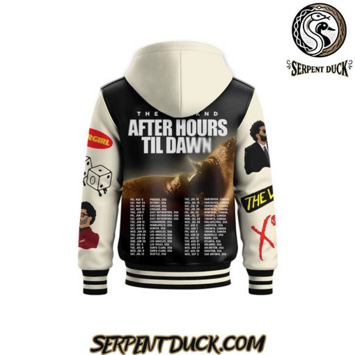 The Weeknd After Hours Til Dawn Baseball Jacket