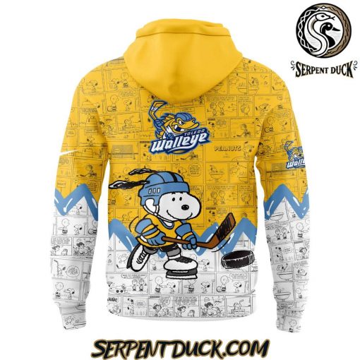 Toledo Walleye Anniversary of Peanuts Hoodie