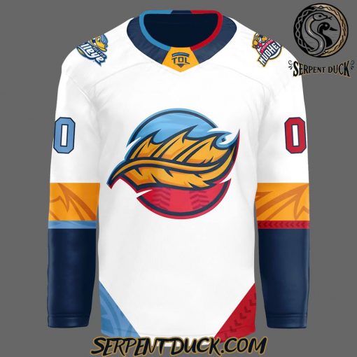 Toledo Walleye x Fins And Feathers New Custom Hockey Jersey