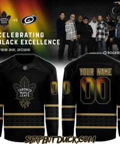 Toronto Maple Leafs x Celebrating Black Excellence Hockey Jersey