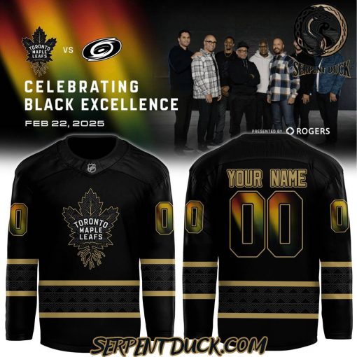 Toronto Maple Leafs x Celebrating Black Excellence Hockey Jersey